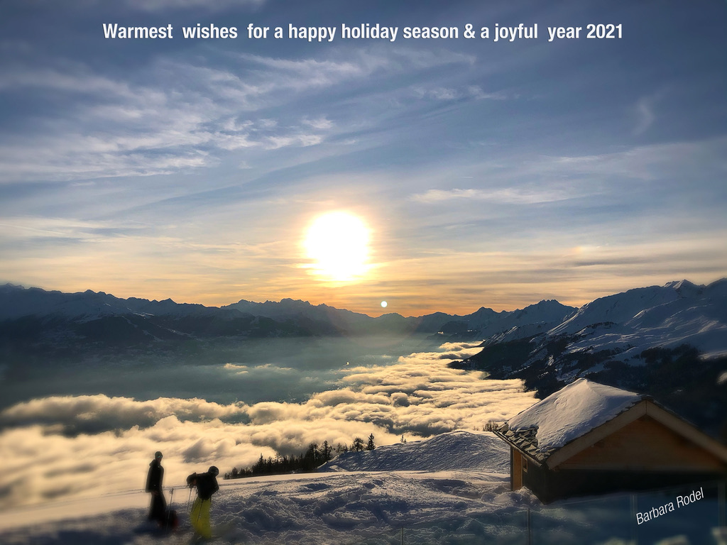 Warmest wishes for a happy holiday season & a joyful year 2021